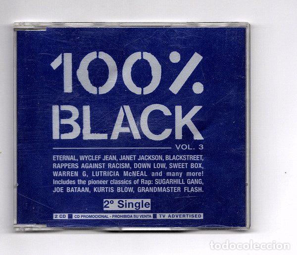 CD de M&uacute;sica: Various &ndash; 100% Black Vol. 3 (CD, Blanco Y Negro BNCD1027)