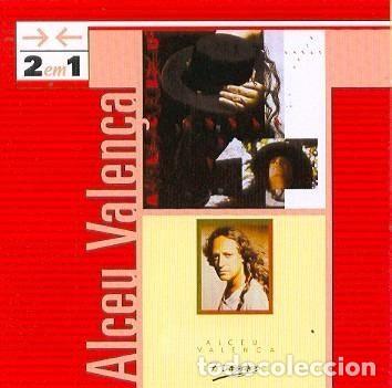 CD de M&uacute;sica: Alceu Valen&ccedil;a &ndash; 2 Em 1: Andar Andar & Sete Desejos (CD, EMI 583610 2)
