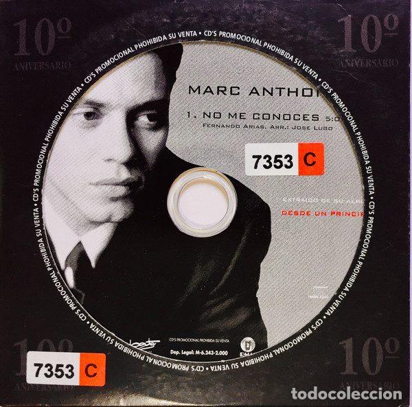 Musik-CDs: Marc Anthony &ndash; No Me Conoces (CD, Bat Discos BT 245 CD'S)