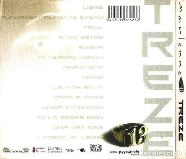 CDs de m&uacute;sica: Marlenne &ndash; Treze (CD, Psycofonia Records none) - Foto 2