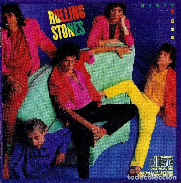 CD de M&uacute;sica: Rolling Stones &ndash; Dirty Work (CD, Rolling Stones Records CDCBS 86321)