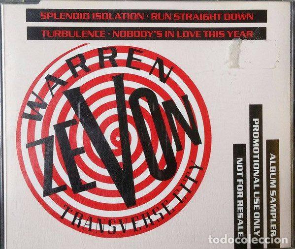 Music CDs: Warren Zevon &ndash; Transverse City (CD, Virgin America ZEVON 1)