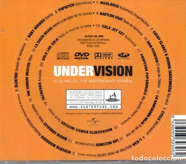 CDs de m&uacute;sica: Various &ndash; UnderVision (CD, Subterfuge Records 21396CD) - Foto 2