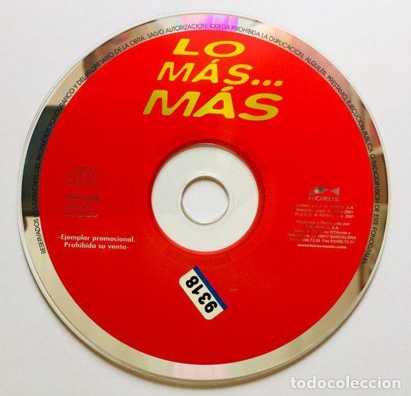 CDs de m&uacute;sica: Various &ndash; Lo M&aacute;s... M&aacute;s (CD, Horus CD-01.096) - Foto 3