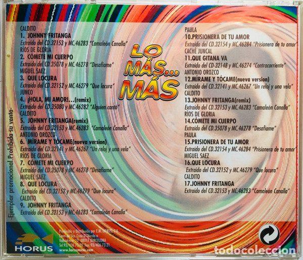 CDs de m&uacute;sica: Various &ndash; Lo M&aacute;s... M&aacute;s (CD, Horus CD-01.096) - Foto 4