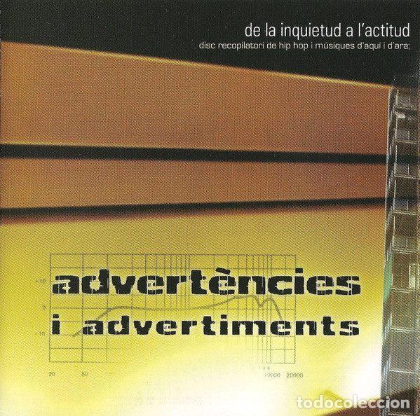 CD de M&uacute;sica: Various &ndash; Advert&egrave;ncies I Advertiments (CD, Propaganda pel Fet pgd034CD)