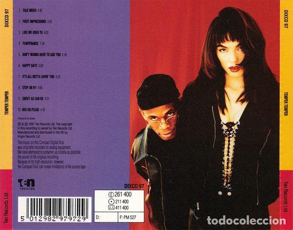 CDs de m&uacute;sica: Temper Temper &ndash; Temper Temper (CD, 10 Records DIXCD 97) - Foto 2