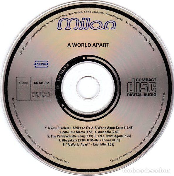 CDs de m&uacute;sica: Various &ndash; A World Apart (CD, Milan CD CH 302) - Foto 3