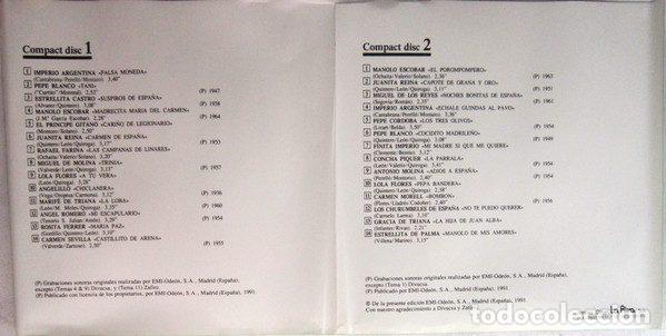 CDs de m&uacute;sica: Various &ndash; Coplas De Espa&ntilde;a Vol. 2 (CD, EMI 7 984192) - Foto 7