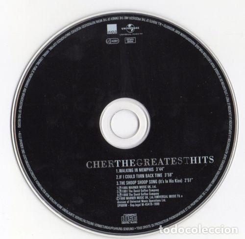 CDs de m&uacute;sica: Cher &ndash; The Greatest Hits (CD, WEA SP009W) - Foto 3