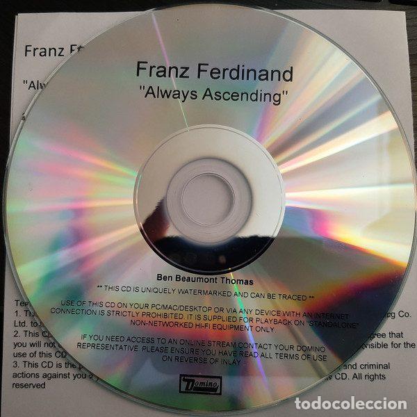 CDs de m&uacute;sica: Franz Ferdinand &ndash; Always Ascending (CDr, Domino none) - Foto 3