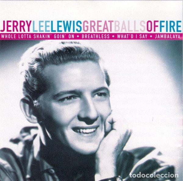 CD de M&uacute;sica: Jerry Lee Lewis &ndash; Great Balls Of Fire (CD, Pure Gold GO 640172)