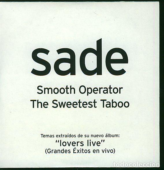 Musik-CDs: Sade &ndash; Smooth Operator / The Sweetest Taboo (CD, Epic 180102)