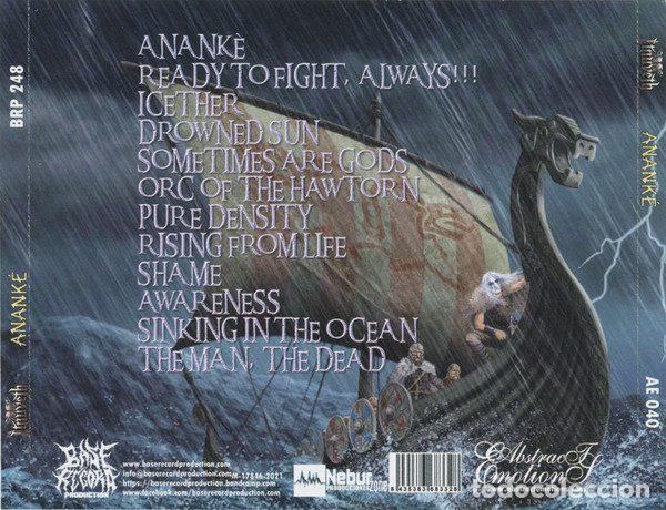 CDs de m&uacute;sica: Itnuveth &ndash; Anank&eacute; (CD, Base Record Production BRP248) - Foto 2
