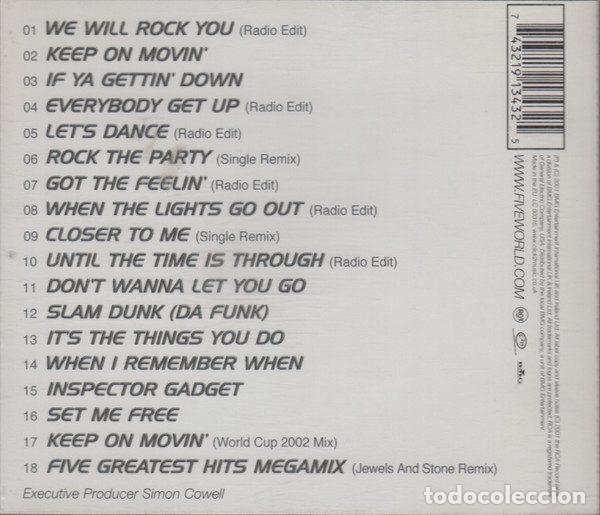 CDs de m&uacute;sica: Five &ndash; Greatest Hits (CD, RCA 74321 913432) - Foto 2