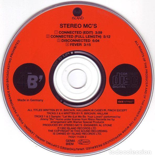 CDs de m&uacute;sica: Stereo MCs &ndash; Connected (CD, 4th & Broadway 74321 11228 2) - Foto 5