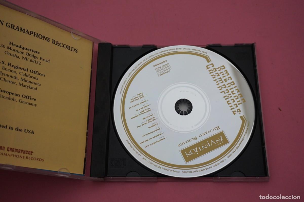 CDs de m&uacute;sica: CD - RICHARD BURMER - INVENTION - DISCO COMO NUEVO - Foto 2