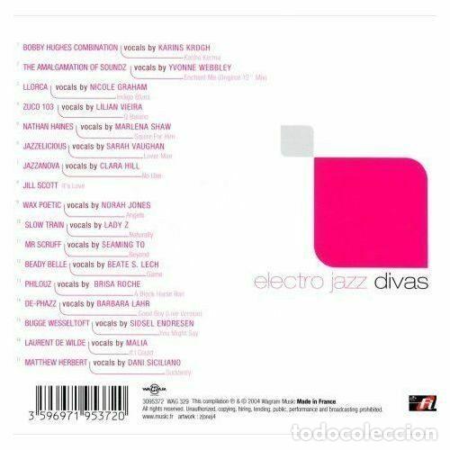 CDs de m&uacute;sica: Various &ndash; Electro Jazz Divas (CD, Wagram Electronic 3095372) - Foto 2