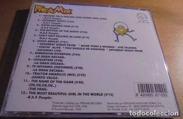 CDs de m&uacute;sica: Various &ndash; Pyramix (Move Your Body) (CD, Pyramid Records CD-30.129) - Foto 2
