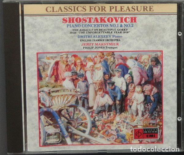 CDs de m&uacute;sica: Shostakovich, Dmitri Alexeev, Philip Jones, English Chamber Orchestra, Jerzy Maksymiuk &ndash; Piano...