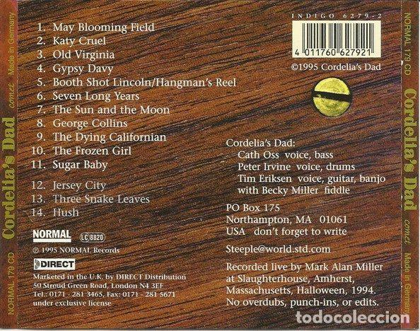 CDs de m&uacute;sica: Cordelias Dad &ndash; Comet (CD, Normal 179 CD) - Foto 3