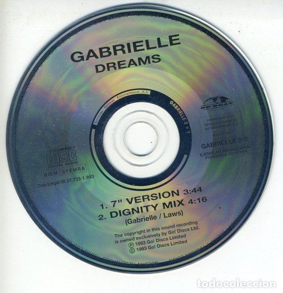 CDs de m&uacute;sica: Gabrielle &ndash; Dreams (CD, Go! Beat GABRIELLE 2-2) - Foto 3