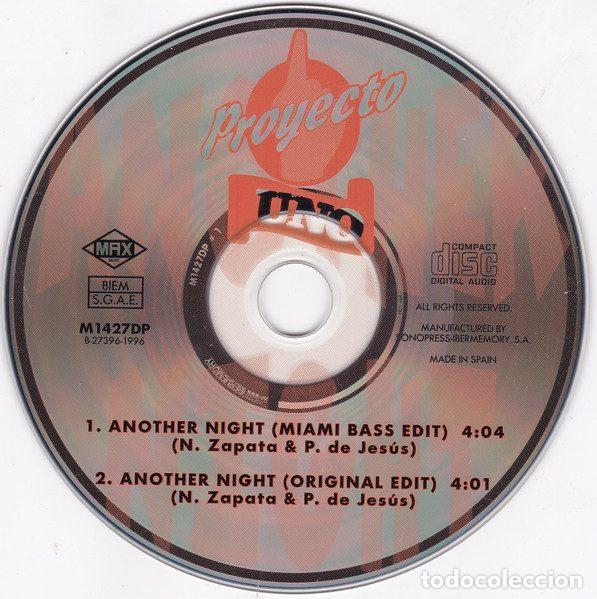 CDs de m&uacute;sica: Proyecto Uno &ndash; Another Night (CD, Max Music M1427DP) - Foto 2