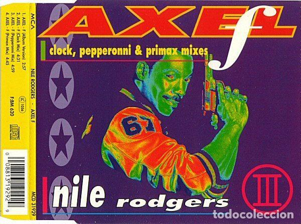 CD de M&uacute;sica: Nile Rodgers &ndash; Axel F (CD, MCA Records MCD 31929)