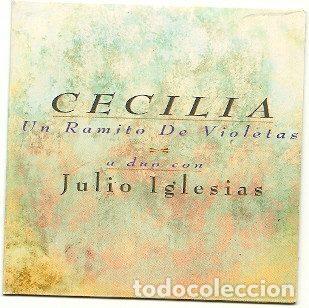 CD de M&uacute;sica: Cecilia A Duo Con Julio Iglesias &ndash; Un Ramito De Violetas (CD, Epic SAMPCS 4070)