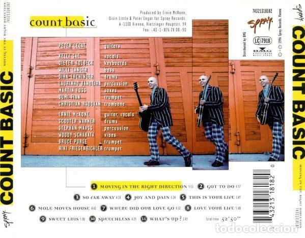 CDs de m&uacute;sica: Count Basic &ndash; Moving In The Right Direction (CD, Spray Records 74321318182) - Foto 2