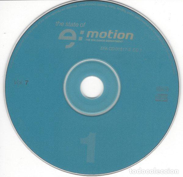 CDs de m&uacute;sica: Various &ndash; The State Of E:Motion Vol. 7 (CD, E:Motion EFA CD 01517-2) - Foto 3