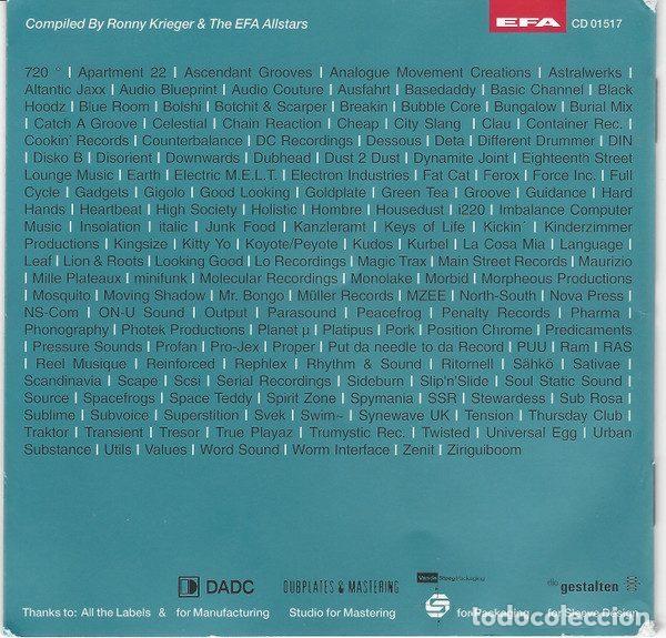 CDs de m&uacute;sica: Various &ndash; The State Of E:Motion Vol. 7 (CD, E:Motion EFA CD 01517-2) - Foto 5