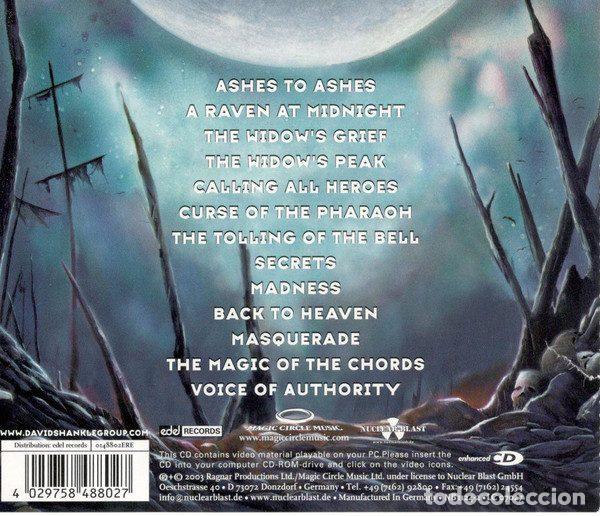 CDs de m&uacute;sica: David Shankle Group &ndash; Ashes To Ashes (CD, Edel Records 0148802 ERE) - Foto 2