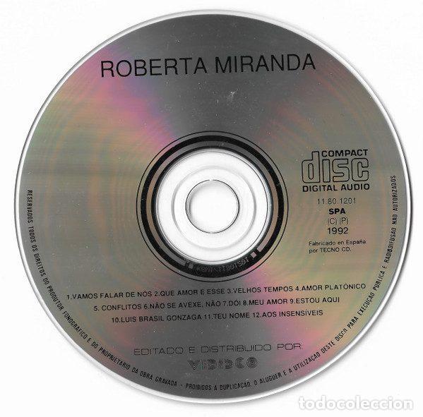 CDs de m&uacute;sica: Roberta Miranda &ndash; Roberta Miranda (CD, Vidisco 11801201) - Foto 3