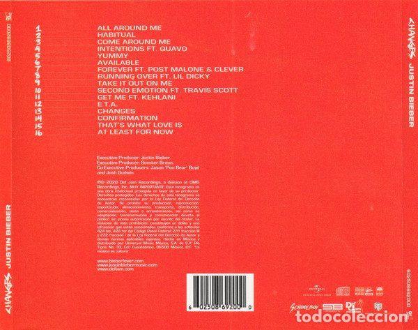 CDs de m&uacute;sica: Justin Bieber &ndash; Changes (CD, Def Jam Recordings 602508692000) - Foto 3
