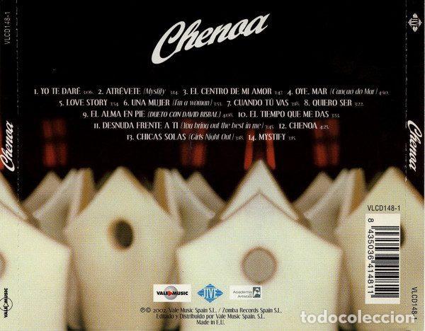 CDs de m&uacute;sica: Chenoa &ndash; Chenoa (CD, Vale Music VLCD148-1) - Foto 2