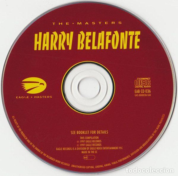 CDs de m&uacute;sica: Harry Belafonte &ndash; The Masters (CD, Eagle Records EAB CD 036) - Foto 3