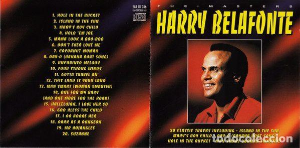 CDs de m&uacute;sica: Harry Belafonte &ndash; The Masters (CD, Eagle Records EAB CD 036) - Foto 4