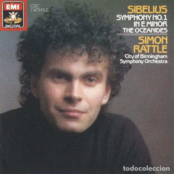 CDs de m&uacute;sica: Sibelius, Simon Rattle, City Of Birmingham Symphony Orchestra &ndash; Symphony No. 1 In E Minor / The...