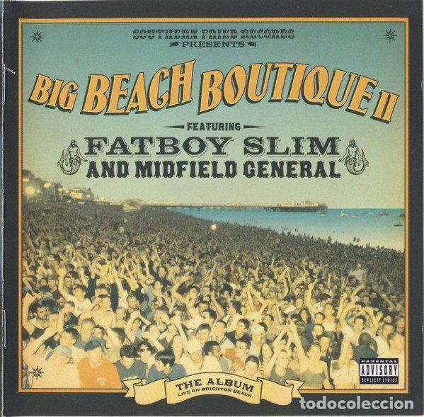 CD di Musica: Fatboy Slim And Midfield General &ndash; Big Beach Boutique II (CD, Southern Fried Records SFD 509964 2)