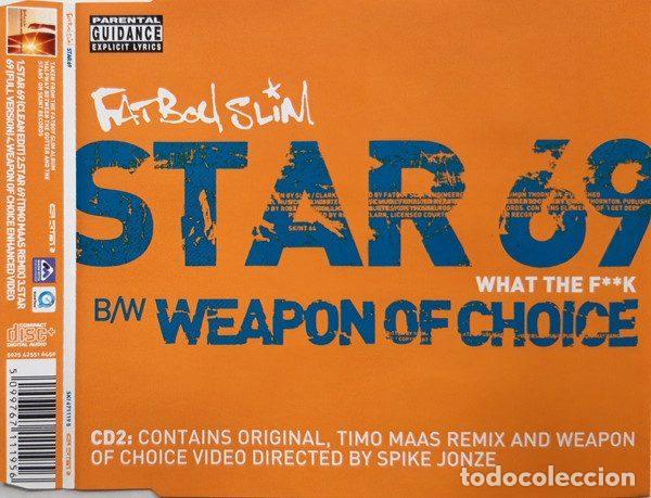 CD di Musica: Fatboy Slim &ndash; Star 69 (What The F**k) (CD, Skint SKI 671119 5)