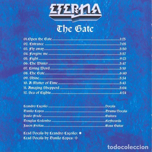 CDs de m&uacute;sica: Eterna &ndash; The Gate (CD, Scarlet SC 046-2) - Foto 5