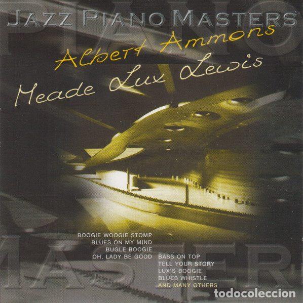 CD de M&uacute;sica: Albert Ammons / Meade &rdquo;Lux&rdquo; Lewis &ndash; Boogie Woogie Stomp / Lux's Boogie (CD, History 205326-305)