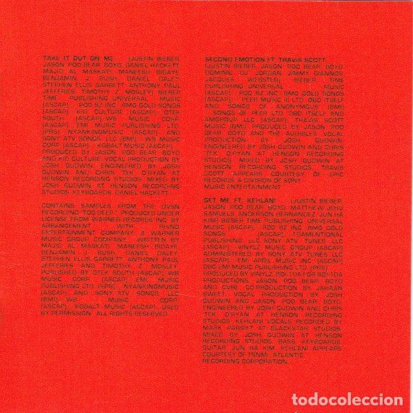 CDs de m&uacute;sica: Justin Bieber &ndash; Changes (CD, School Boy Records 00602508692000) - Foto 9