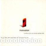 Music CDs: Manoukian &ndash; La Vida Es Como Una Canci&oacute;n De Titulo Corto (CD, Cosmos Records COSCD019)