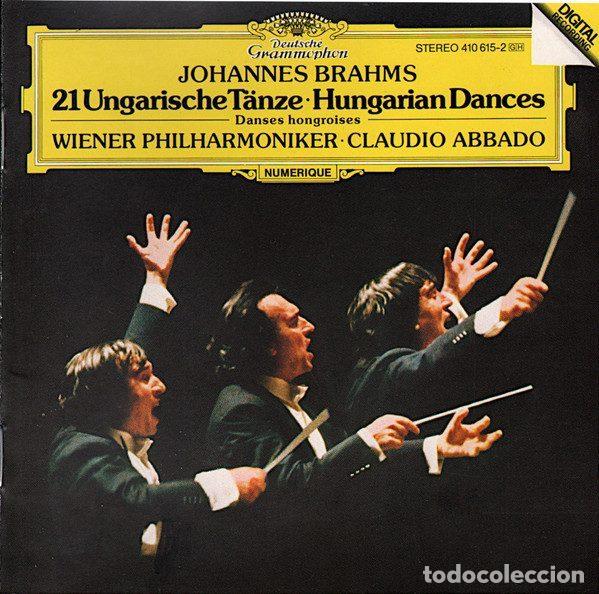 Music CDs: Johannes Brahms - Wiener Philharmoniker, Claudio Abbado &ndash; 21 Ungarische T&auml;nze &bull; Hungarian Dances...