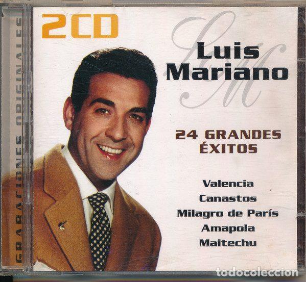 CDs de m&uacute;sica: Luis Mariano &ndash; 24 Grandes Exitos (CD, Disky EDO 645712) - Foto 1