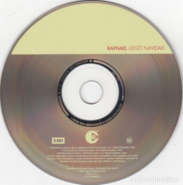 CDs de m&uacute;sica: Raphael &ndash; Lleg&oacute; Navidad (CD, EMI 724387654327) - Foto 3