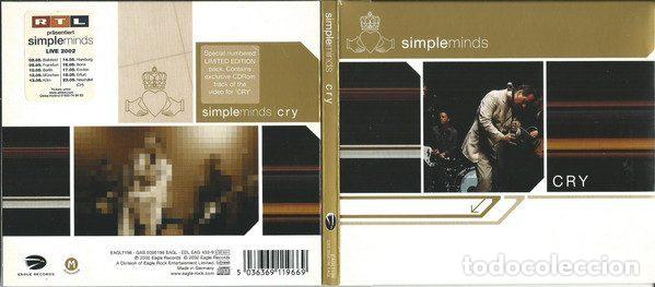 CDs de m&uacute;sica: Simple Minds &ndash; Cry (CD, Eagle Records EAGLT196) - Foto 3