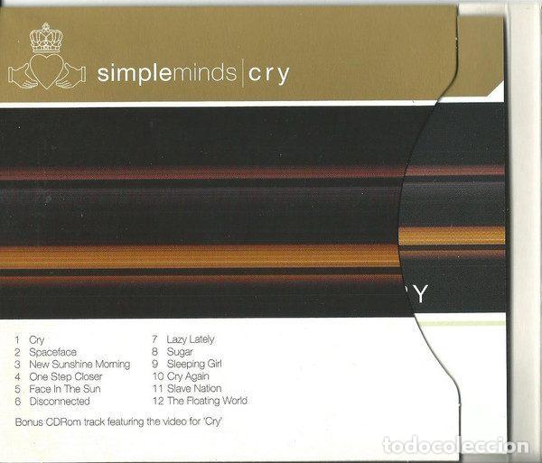 CDs de m&uacute;sica: Simple Minds &ndash; Cry (CD, Eagle Records EAGLT196) - Foto 6